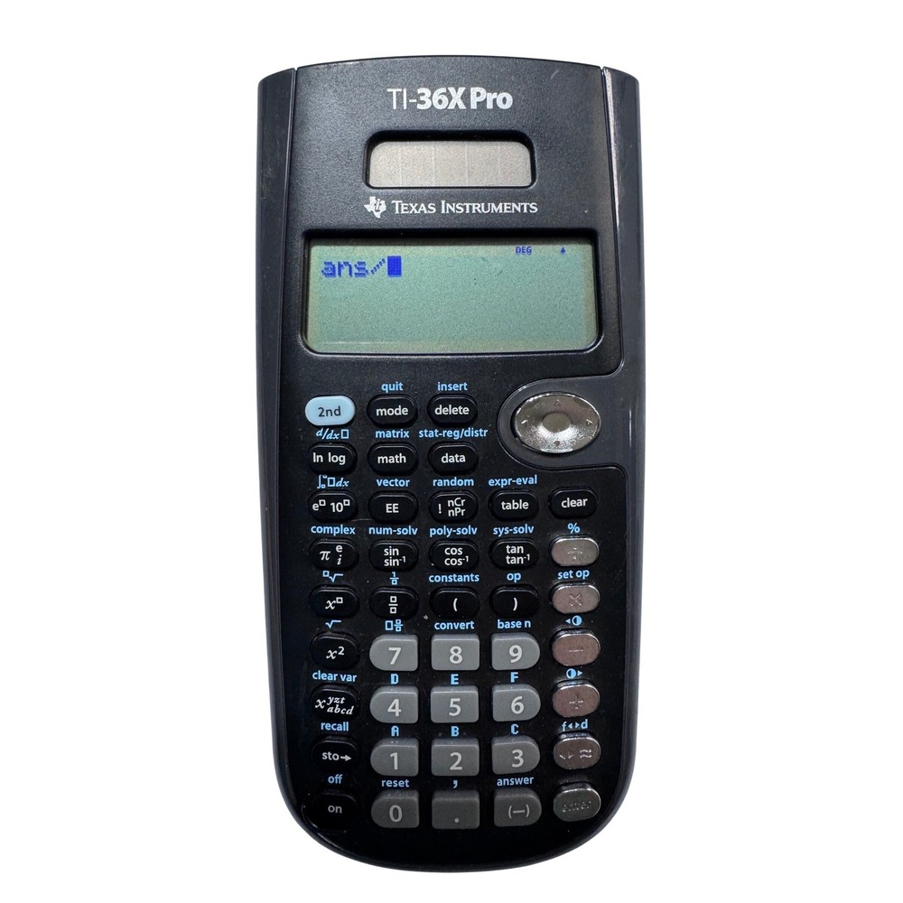 Texas Instruments TI-36X Pro Scientific Calculator MultiView‎ Engineering Math